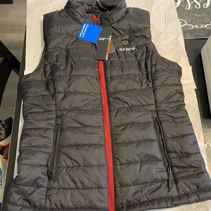 Ororo Women's SMALL Heated Black Padded Vest with Battery Charger NEW